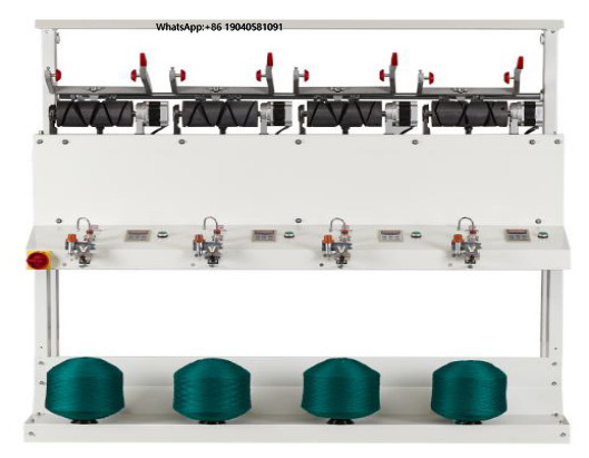 Spindle Motor - Otomatik 36 İplikli Yün Sarma Makinesi,