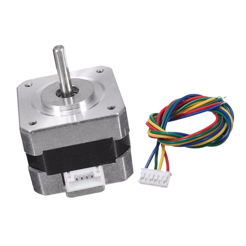 Nema 17 Stepper - Nema 17 Step Motorlar Sürücüsü Gümüş
