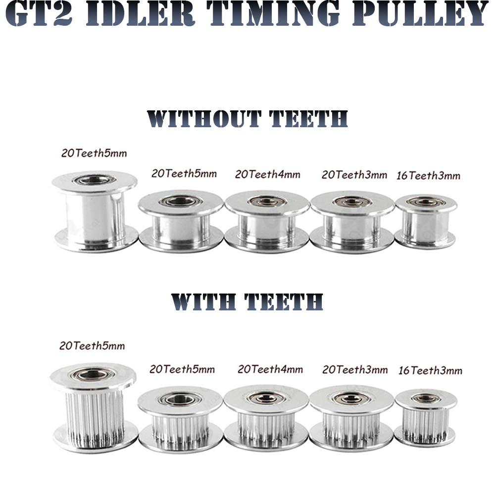 Gt2 Pulley - GT2 Avara Kasnağı 20 Dişli 16