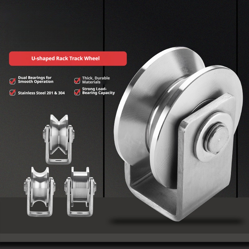 V Slot Wheel - U V H Tipi Tek Tekerlekli