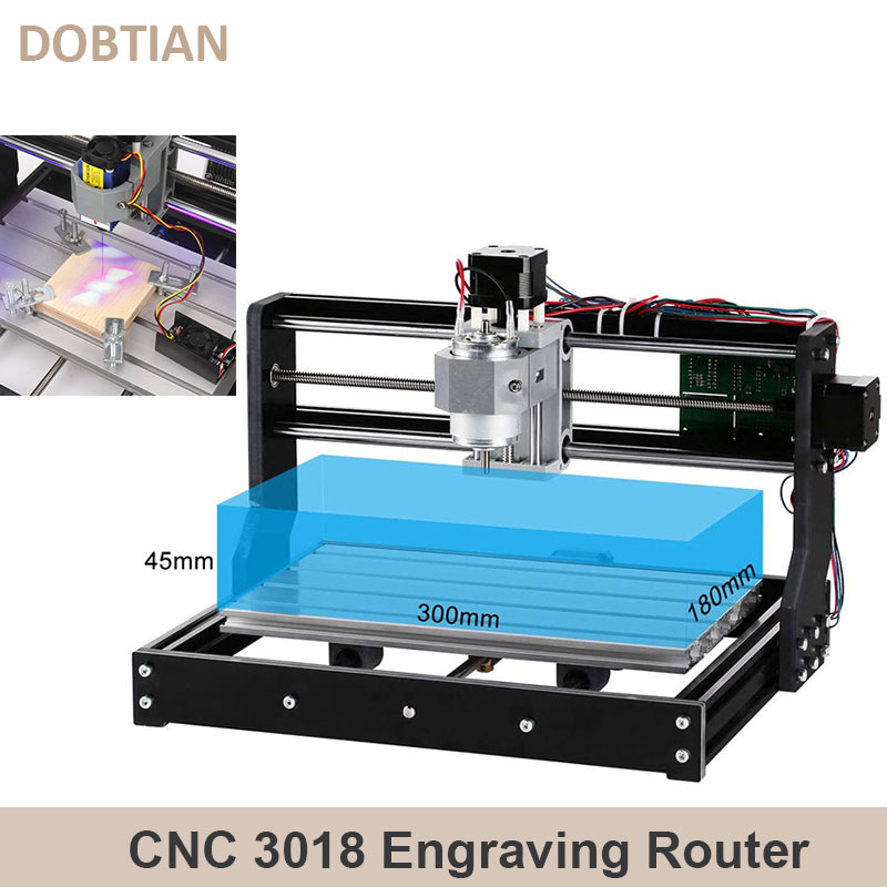 3018 Cnc - Lazer Gravür Modülü ile CNC 3018
