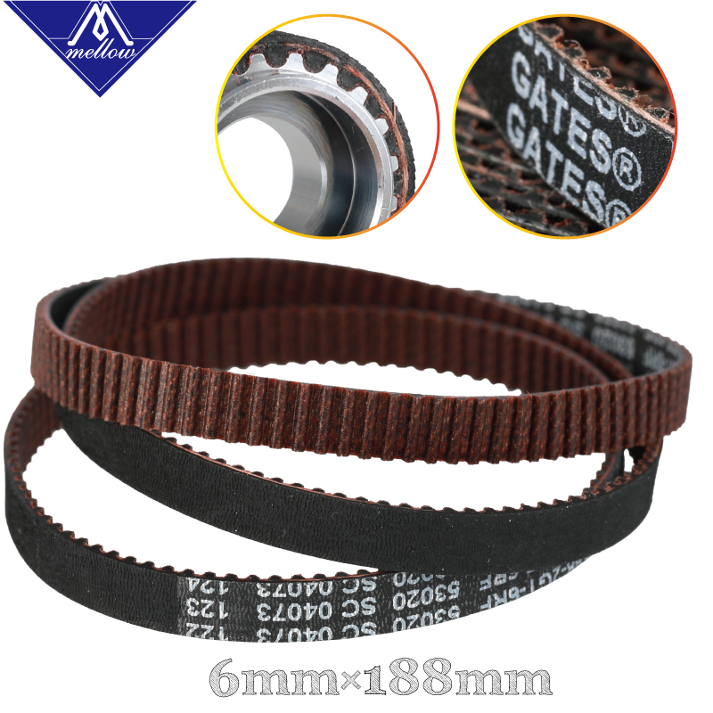 Gt2 Belt - Yüksek kaliteli 3D yazıcı GT2 genişliği