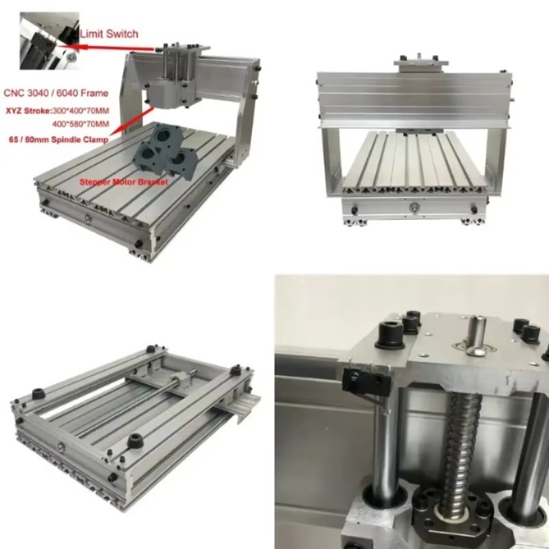 Ball Screw - Alüminyum CNC 3040 6040 Çerçeve Kiti