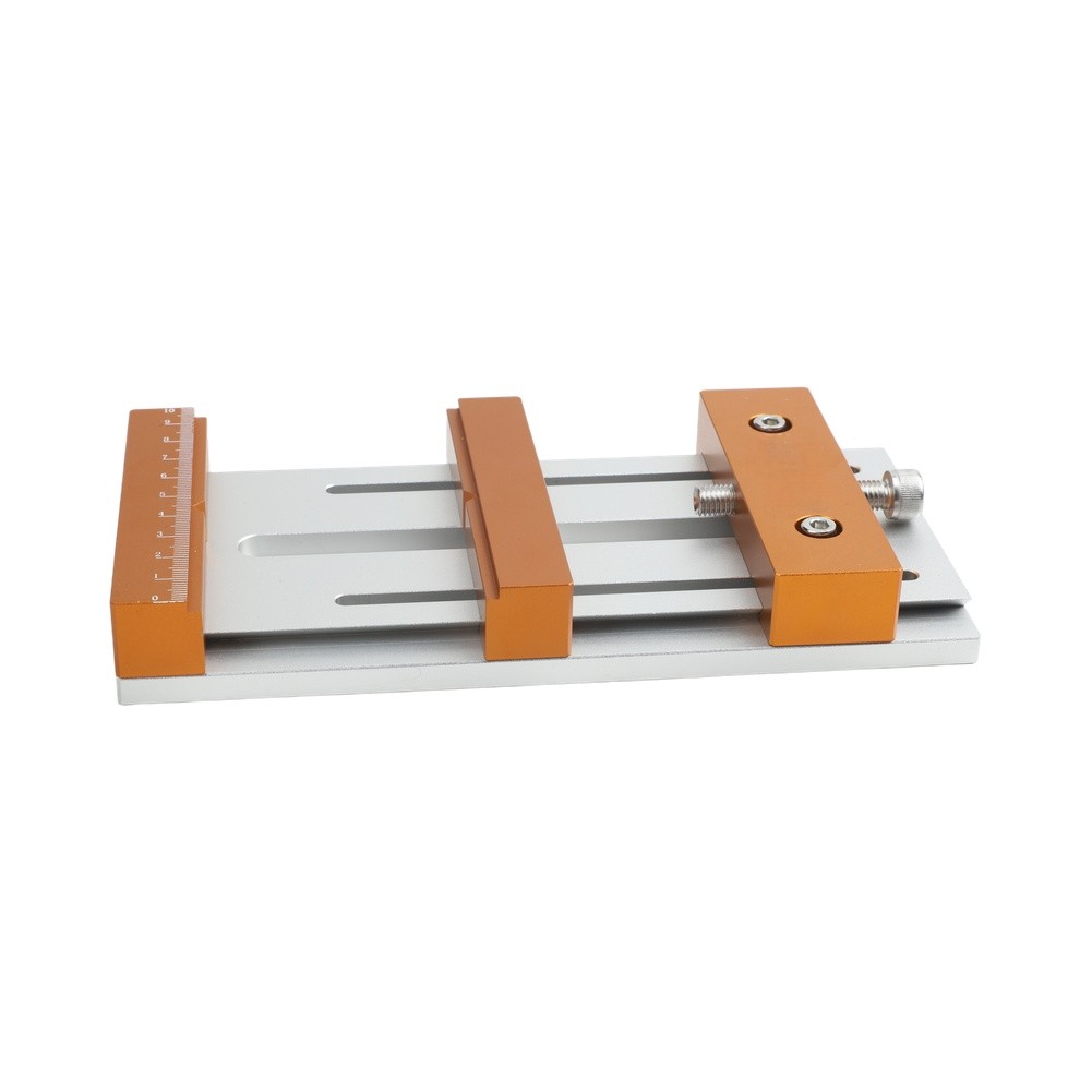 3018 Aluminium Cnc - Alüminyum CNC Mengene Çalışma Masası 20x10cm,