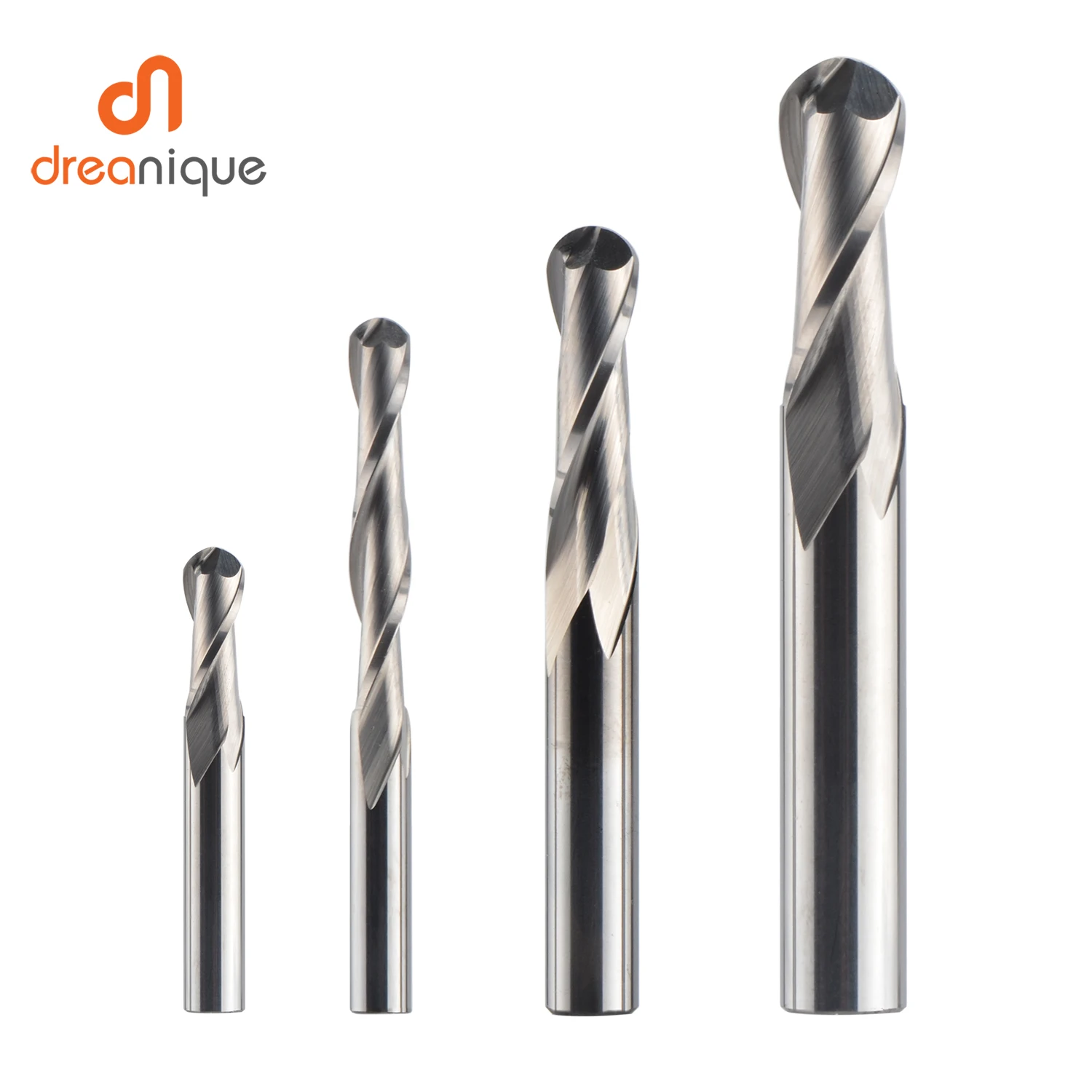 End Mill Set - Dreanique 1 adet Karbür Bilyalı Uçlu