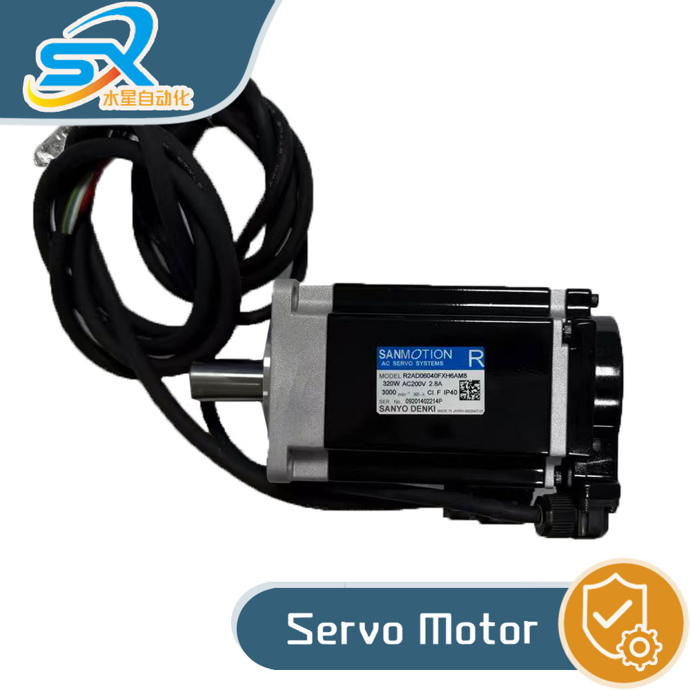 Servo Motor - SANYO DENKI AC Servo Motor R2AD06040FXH6AM8