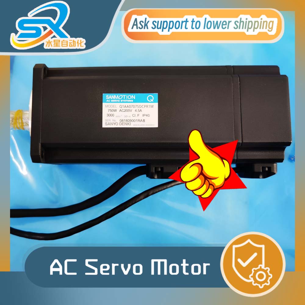 Servo Motor - Q1AA07075DCPR1M Robotik İçin AC Servo Motor