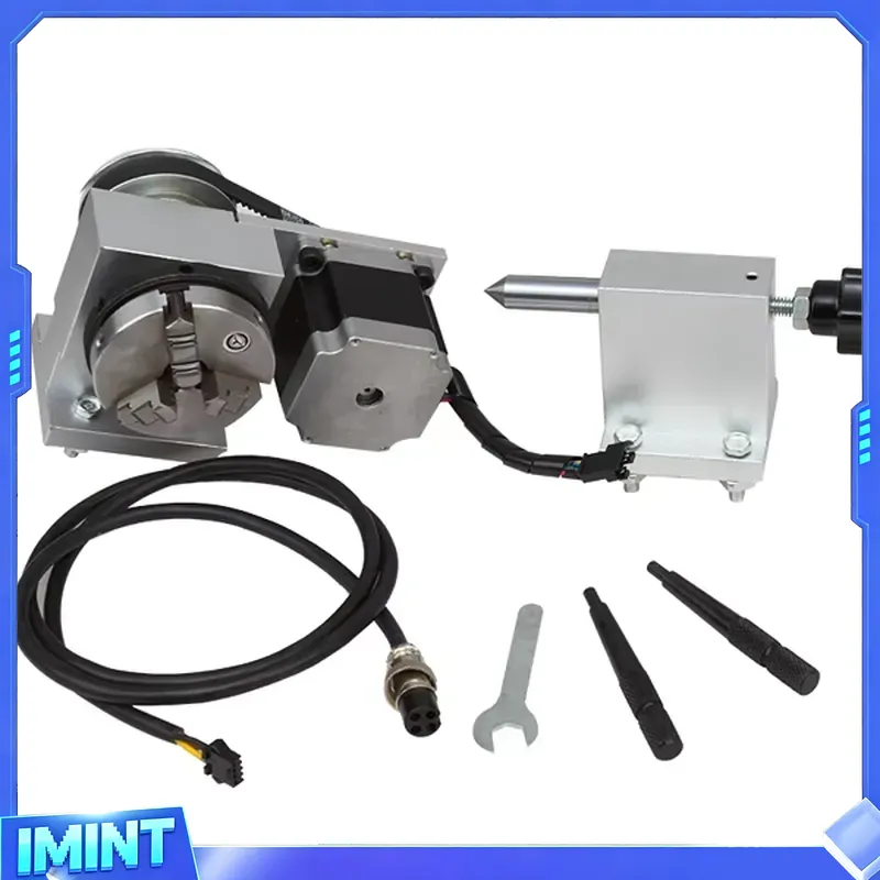 A Axis 80 Chuck ve Thimble Cnc - Nema23 Stepper incelemesi ve fiyatı