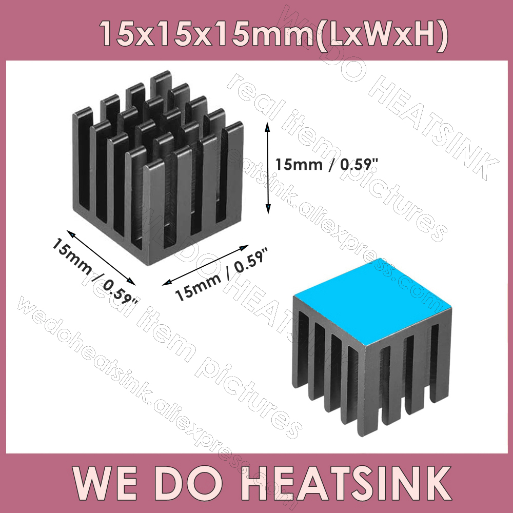 Alüminyum soğutucu 15x15x15mm  - Aluminium Extrusion incelemesi ve fiyatı