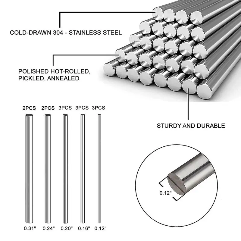 10/25 adet paslanmaz çelik kat - Linear Rod 8Mm incelemesi ve fiyatı