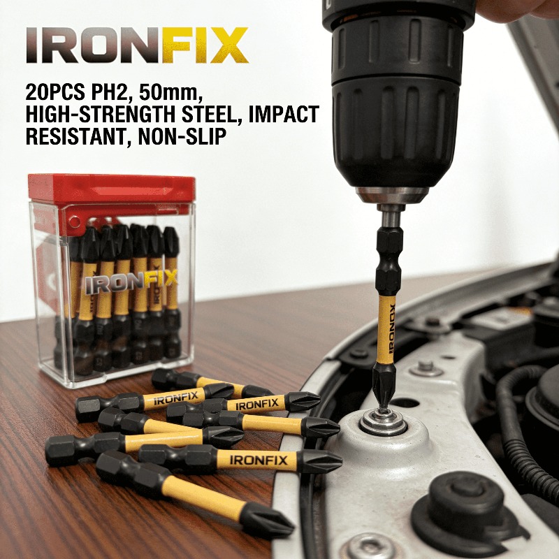 Dayanıklı, 20 adetlik PH2 uçlu - Drill Bit Set incelemesi ve fiyatı