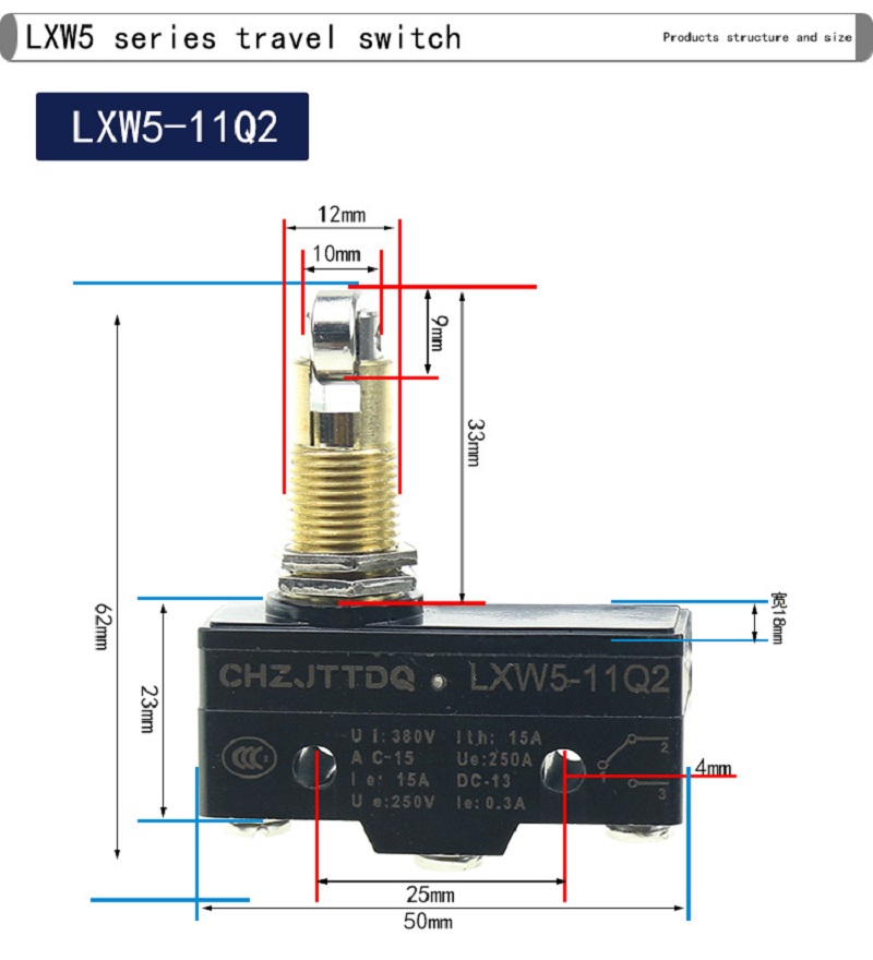 CHZJTTDQ Seyahat Anahtarı Limi - Limit Switch incelemesi ve fiyatı