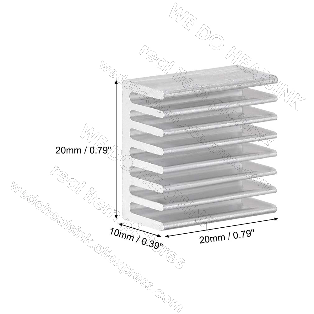 30x11x5mm gümüş ton termal ken - Aluminium Extrusion incelemesi ve fiyatı