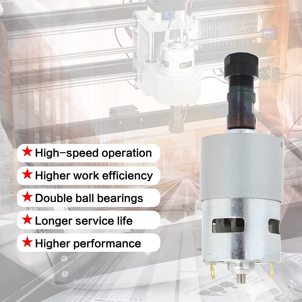 Çok İşlevli DC Motor CNC 775 M - 3018 Cnc incelemesi ve fiyatı