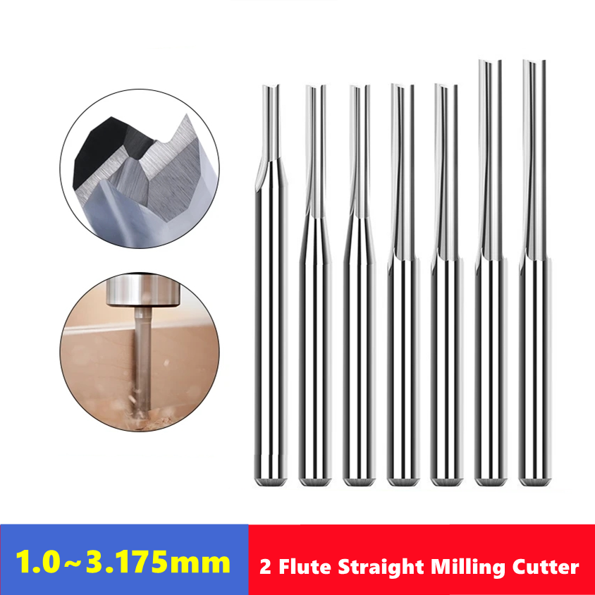 10 adet karbür End Mill 3.175m - End Mill Set incelemesi ve fiyatı