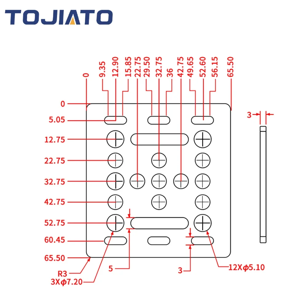 Tojiato V Portal Plaka X Eksen - V Slot Wheel incelemesi ve fiyatı