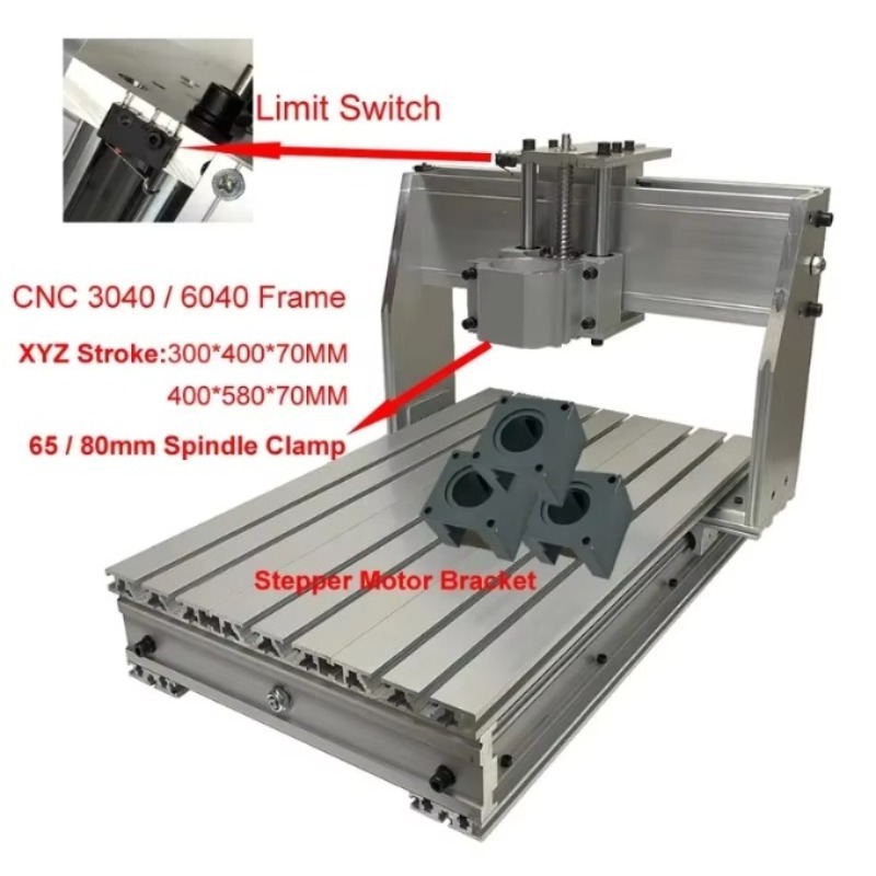 Alüminyum CNC 3040 6040 Çerçev - Ball Screw incelemesi ve fiyatı