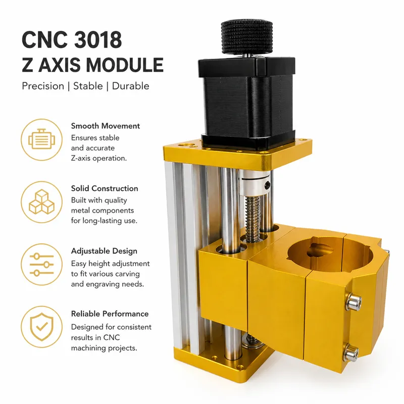 CNC 3018 Plus Z Ekseni Modülü, - 3018 Aluminium Cnc incelemesi ve fiyatı