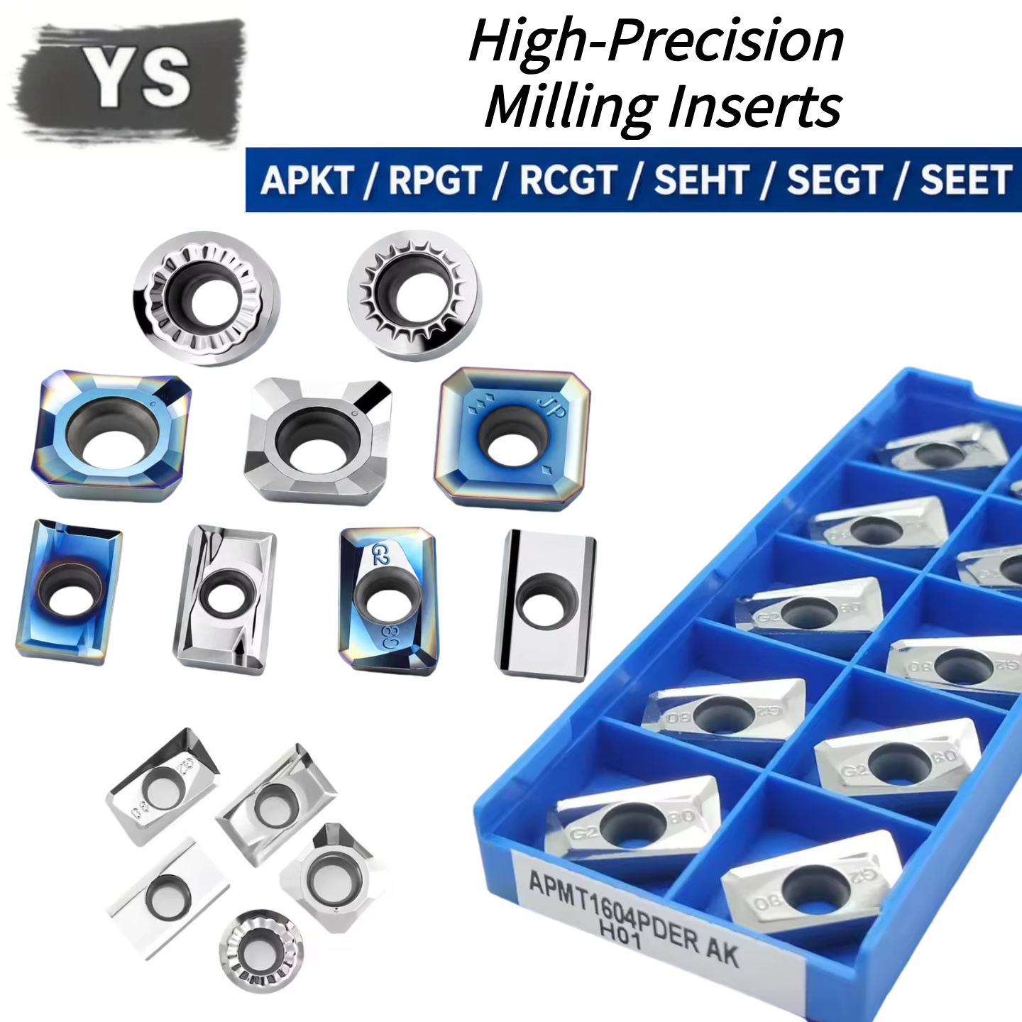 10 adet APKT APGT RCGT SEHT Ka - Carbide End Mill incelemesi ve fiyatı