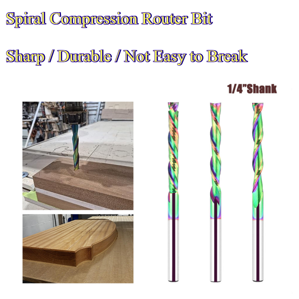 Spiral Sıkıştırma Freze Ucu Ka - Carbide End Mill incelemesi ve fiyatı