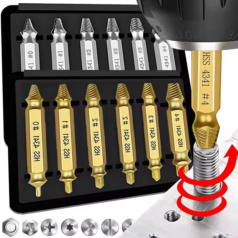 Hasarlı Kırık Vida Çıkarıcı Ma - Drill Bit Set incelemesi ve fiyatı