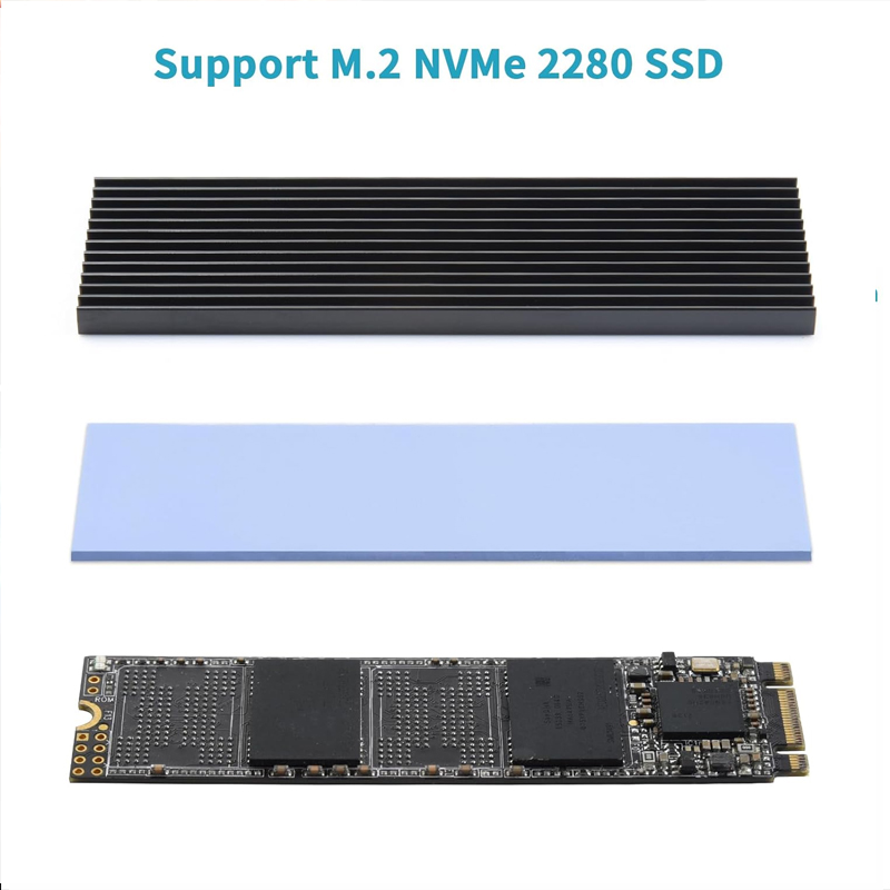 PCIe NVMe M.2 2280 SSD Alüminy - Aluminium Extrusion incelemesi ve fiyatı
